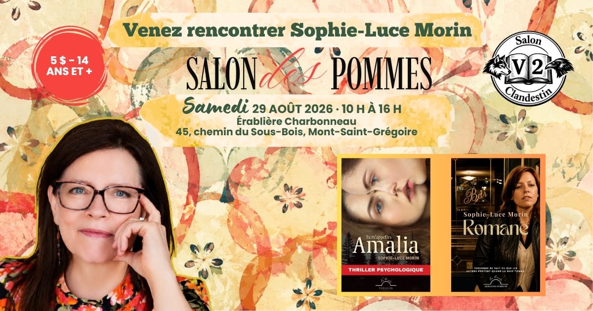 Venez rencontrer Sophie-Luce Morin 2